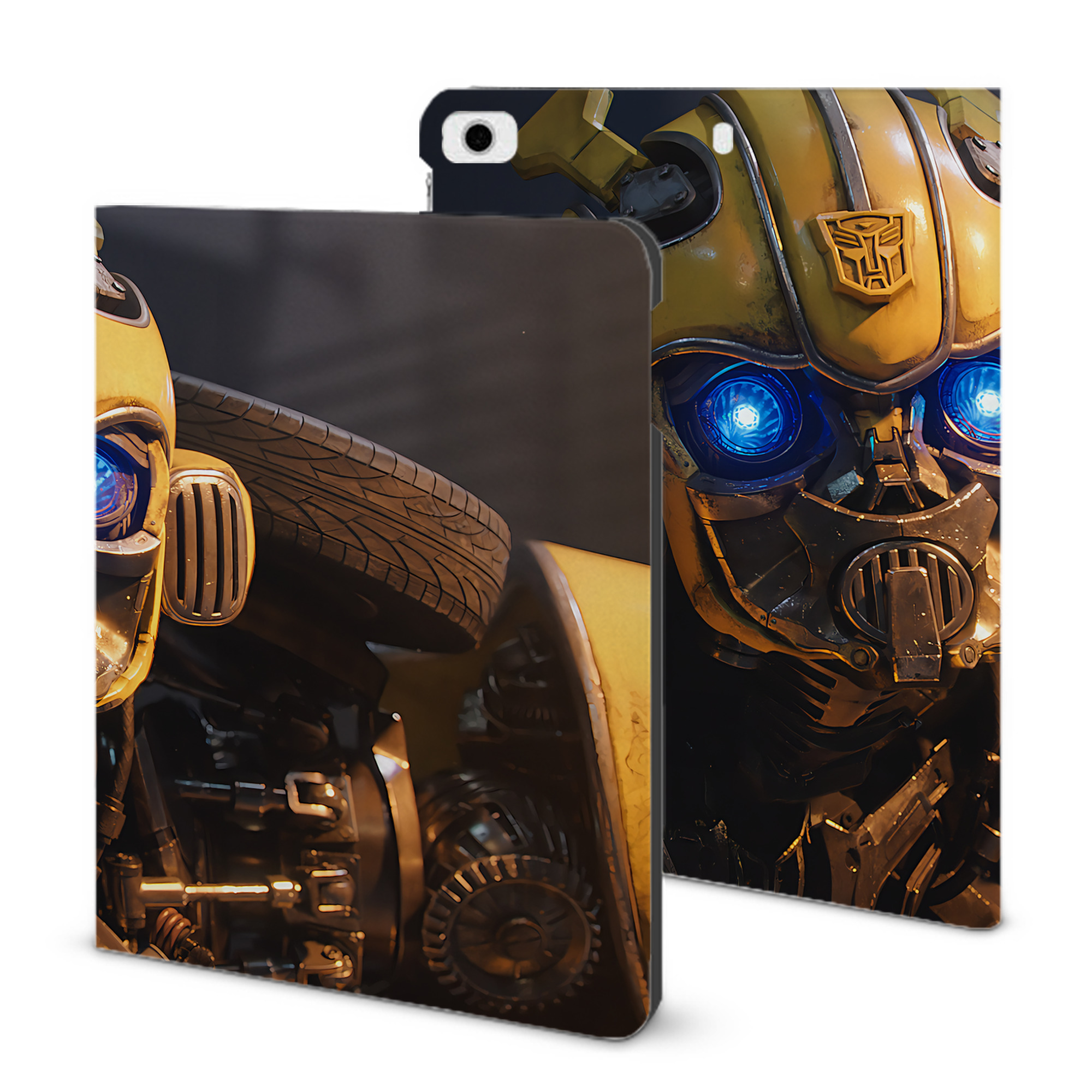 （画像用） Transformers トランスフォーマー IPad ケース ブック型 PUレザー TPU 耐衝撃 軽量 薄型 ペン収納なし 全面保護 IPad 各モデル対応